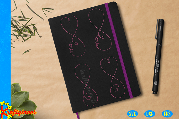 Infinity Love Single Line