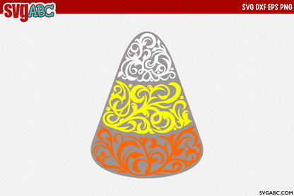 Candy Corn Swirl