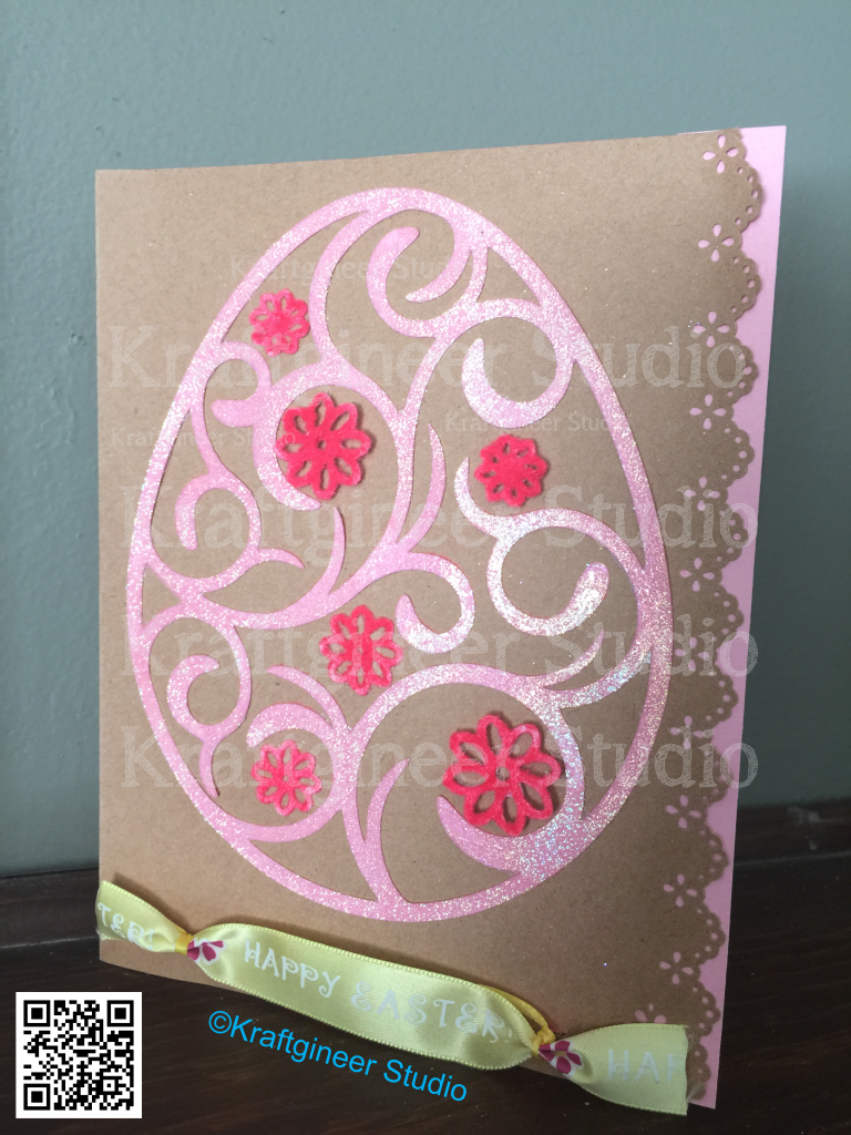 Swirly Egg Card